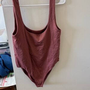 a new day Women's Maroon Bodysuit